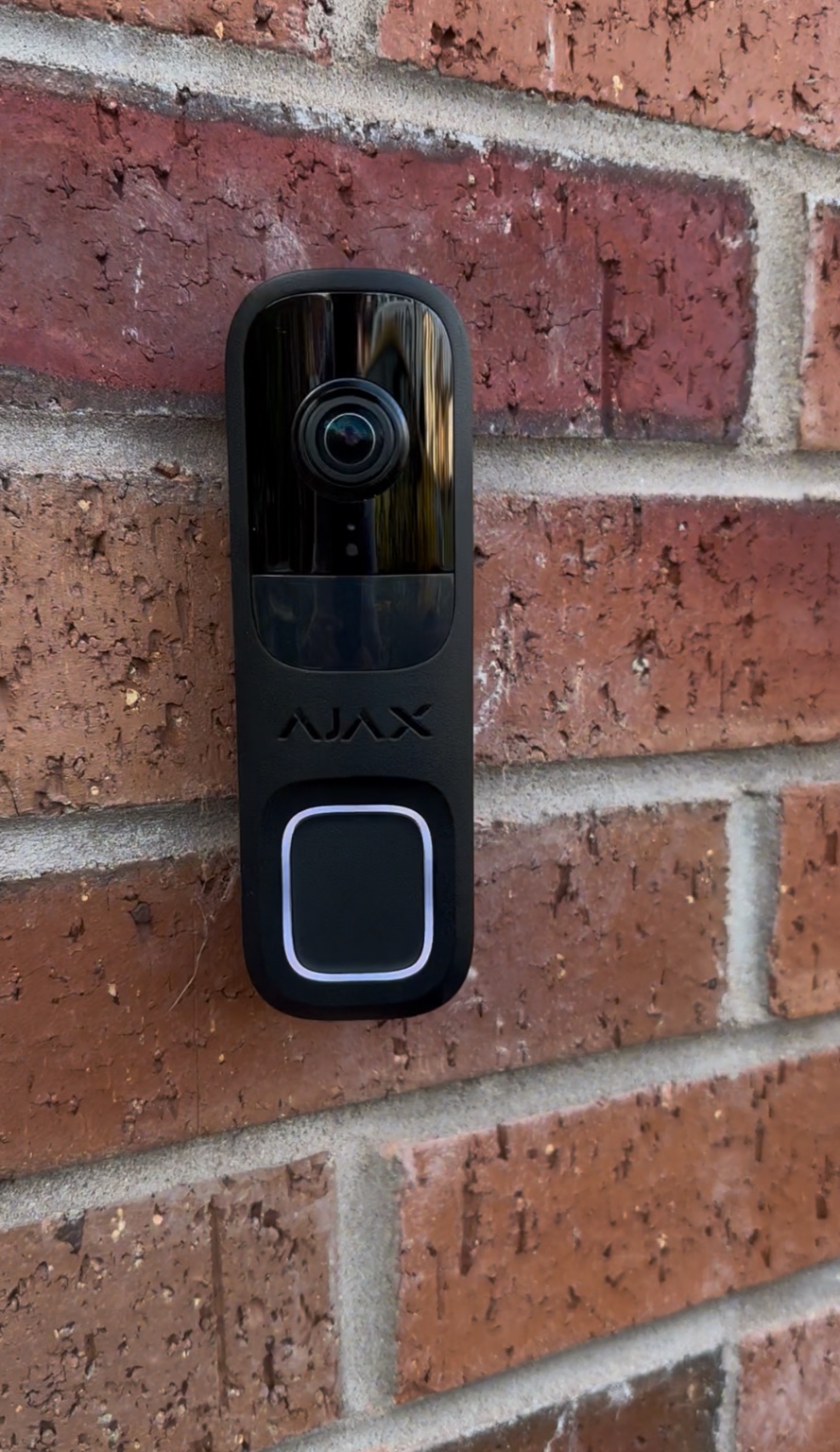 Ajax video doorbell installed by NOX