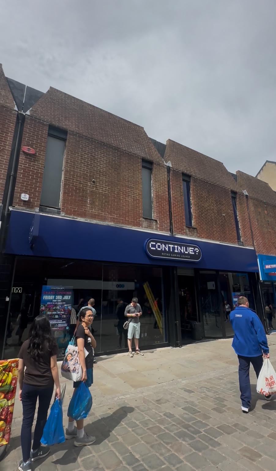 Continue Arcade in Derby protected by a professional CCTV system installed by NOX